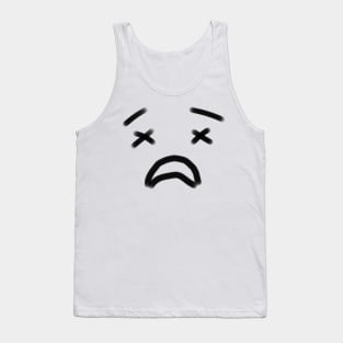 Tired face Tank Top